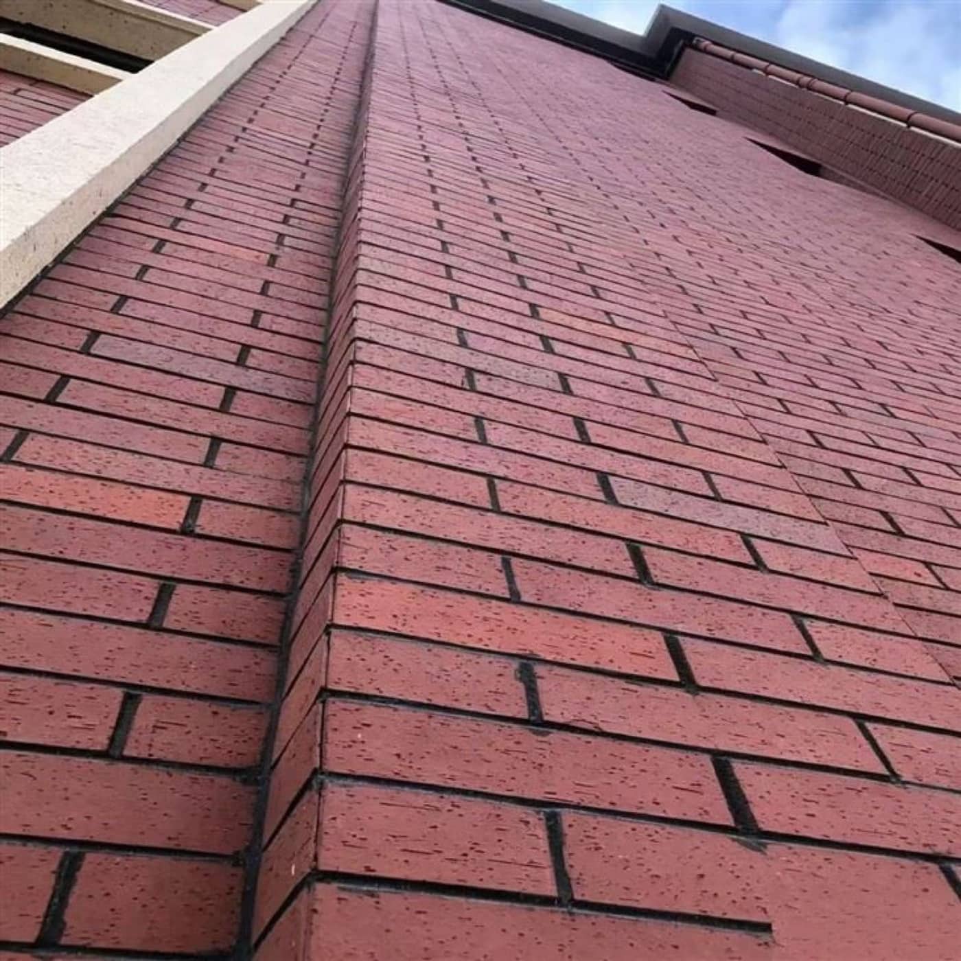 Clay-based MCM brick-look wall, the other product that shares the MCM letters.